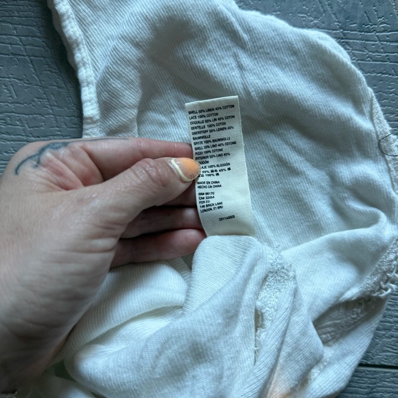 We The Free White Tank Top with Tiger Graphic - Picture 4 of 4